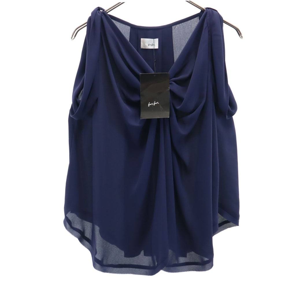 未使用 ノースリーブ プルオーバー ブラウス F ネイビー メンズ 5,403円