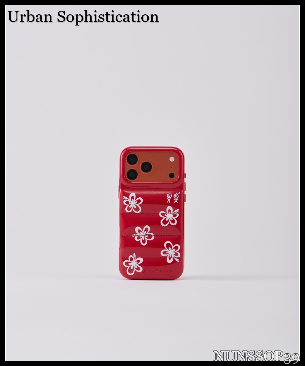Urban Sophistication The Puffer Case - Hibiscus 01 in Trop