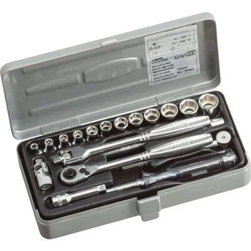 【メーカー直送品】TONE ソケットレンチセット 19pcs 1800M