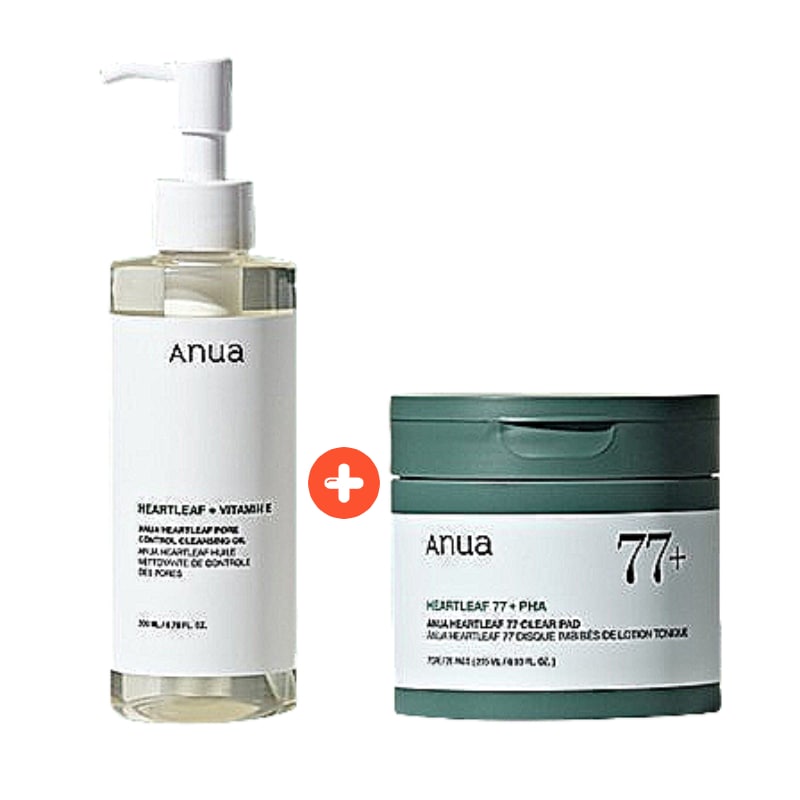 ブラックヘッドケアセット（ドクダミ77パッド+ドクダミクレンジングオイル）