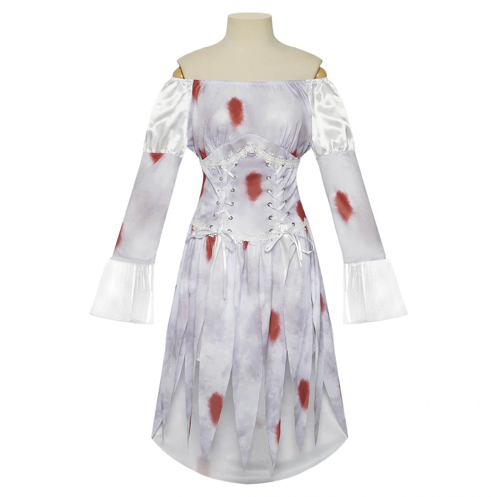 【迅速な出荷】鬼花嫁服ハロウィーン地獄神女型ゾンビゲーム制服コスプレ服