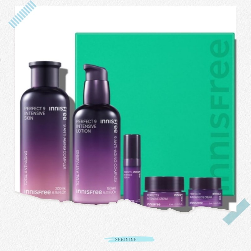 パーフェクト9 インテンシブ スキンケア セット(スキン 200mL + ローション 160mL )