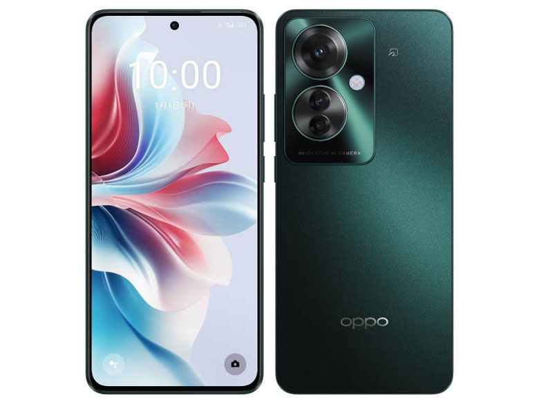「新品 / 量販版」SIMフリー OP PO Reno11 A [ダークグリーン] CPH2603 8GB/128GB 本体