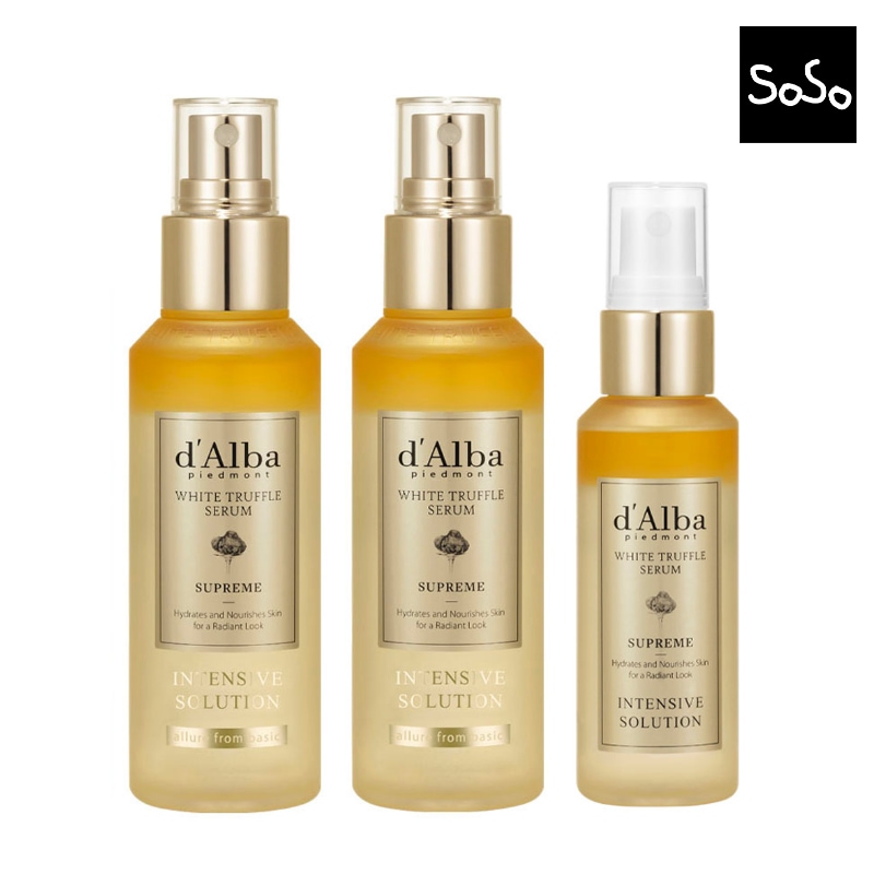 ホワイト トリュフ スープリーム インテンシブ セラム 100ml x 2p + スープリーム セラム 50ml