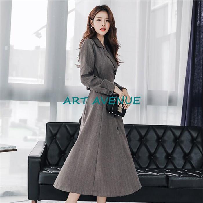 ドレスワンピース レディース スーツワンピース 結婚式 ドレス ワンピース Vネック パーティードレス 二次会 ロングワンピース 秋冬 通勤 OL 着痩せ