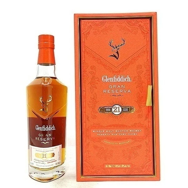 グレンフィディック 21年 グラン レゼルヴァ シングルモルト 40度 箱付 700ml 正規品 スコッチウイスキー スペイサイド ^YCGD21J0^
