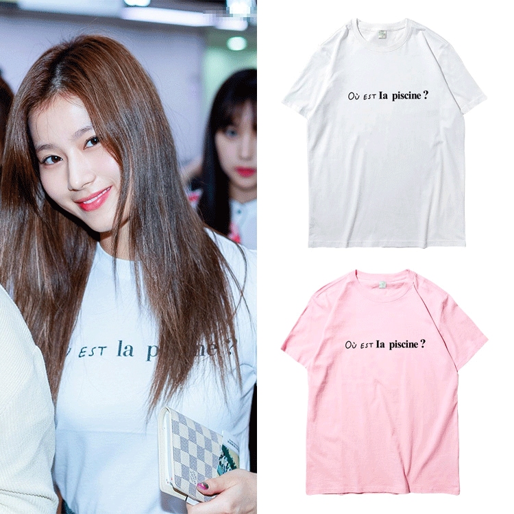 Supreme 18ss Butterfly ロンT TWICEサナ着用
