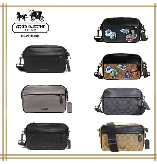 GRAHAM CROSSBODY WITH TRAVEL PATCHES