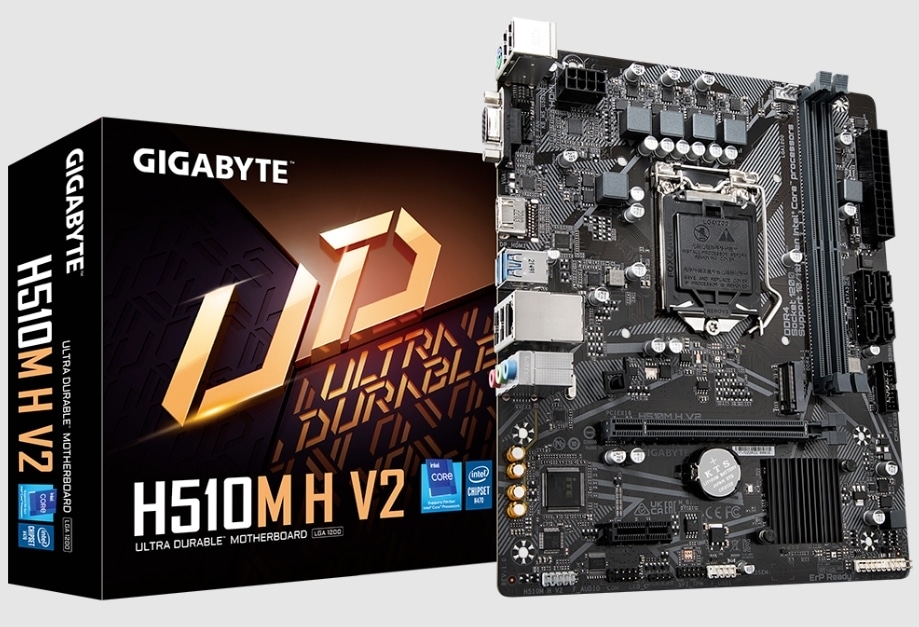 GIGABYTE H510M H V2 Socket 1200 Intel H470 Chipset DDR4 Micro Atx Motherboard 12,870円