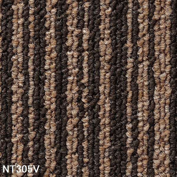 耐候性/耐薬品性/静電性に優れたカーペットタイル VALUE LINE NT-305V 12枚セット