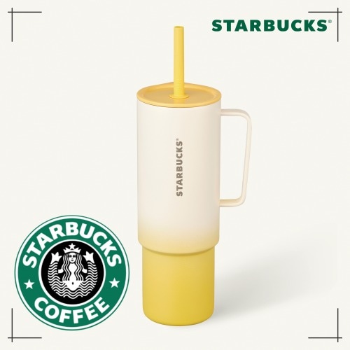 STARBUCKS公式 SS フラワーマーケット ミル オールデイ ハンドル コールドコップ 932ml 韓国人気 限定 おしゃれ