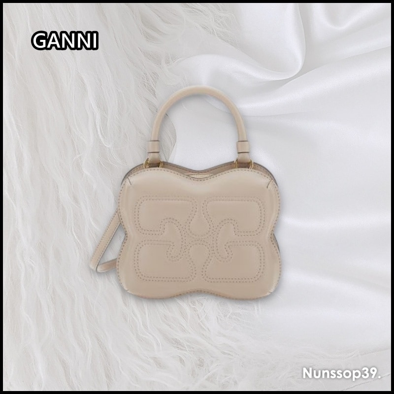 GANNI A5924 873 SMALL BUTTERFLY CROSSBODY BAG