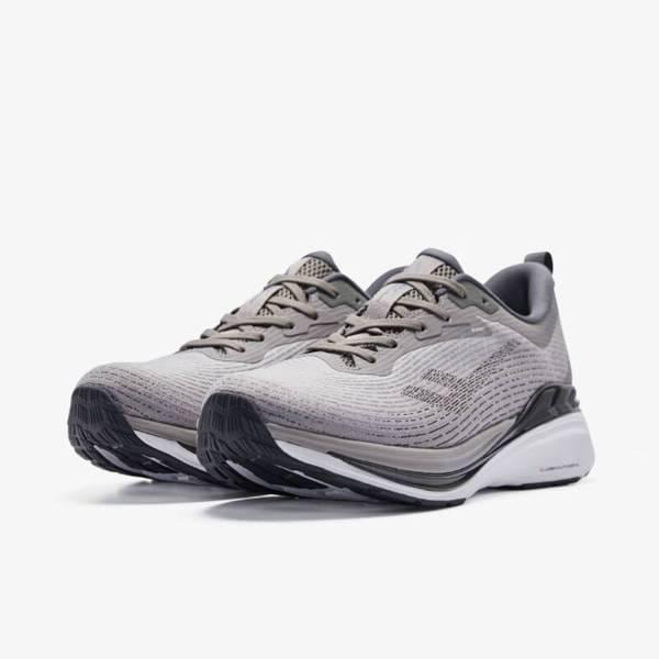 男性防水カーボンプレートクッションウォーキングスニーカーファントムソニックグレー915573