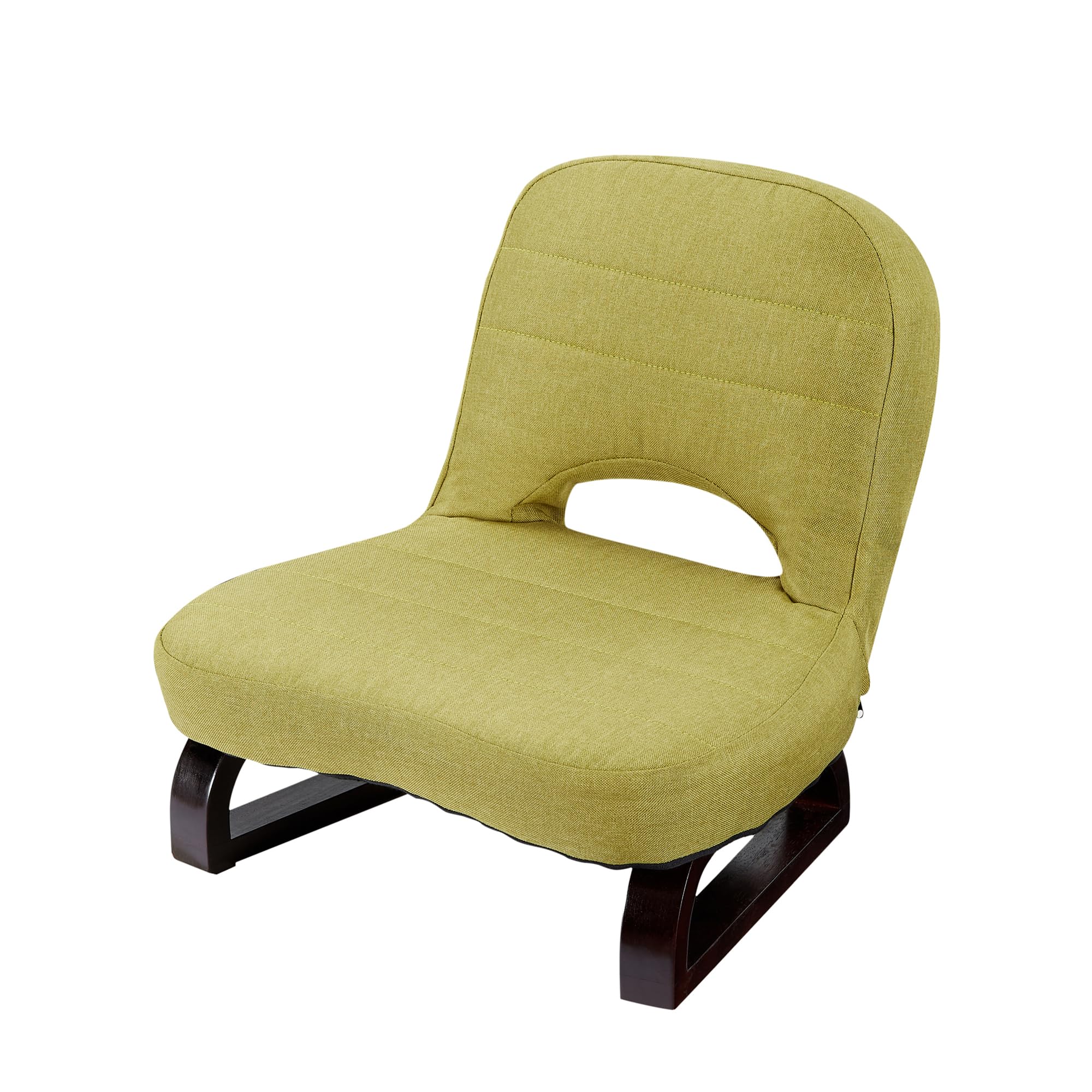 【全国送料無料】 VECELO あぐら座椅子 低い椅子 幅45.5奥行51高さ43cm 座敷 コンパクト 介護用 持ち運び便利 折り畳み 背凭れ付き 和室用 通気 足置き 正座 年寄りプレゼント 一人