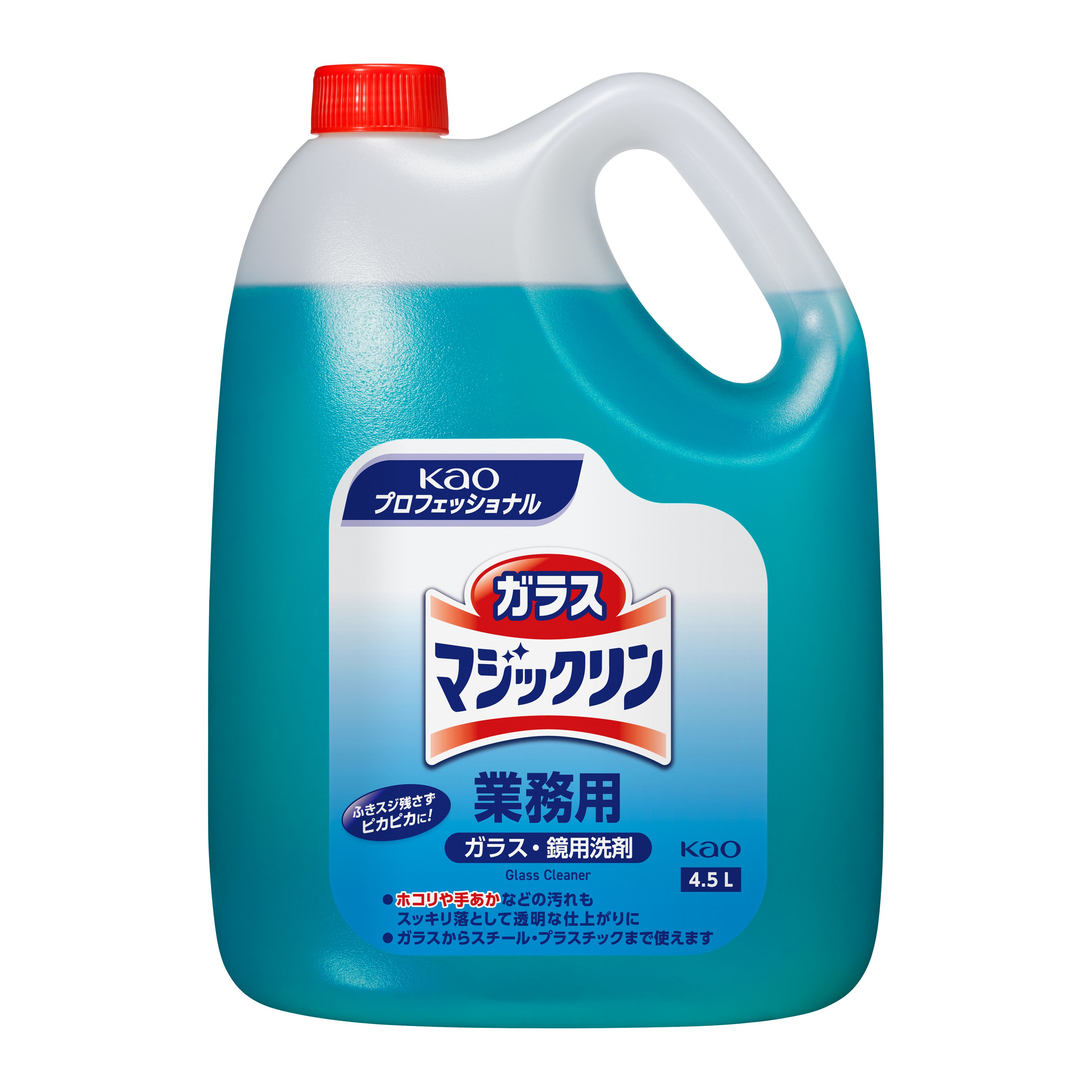 ［ケース販売］ガラスマジックリン 業務用 4.5L　4本