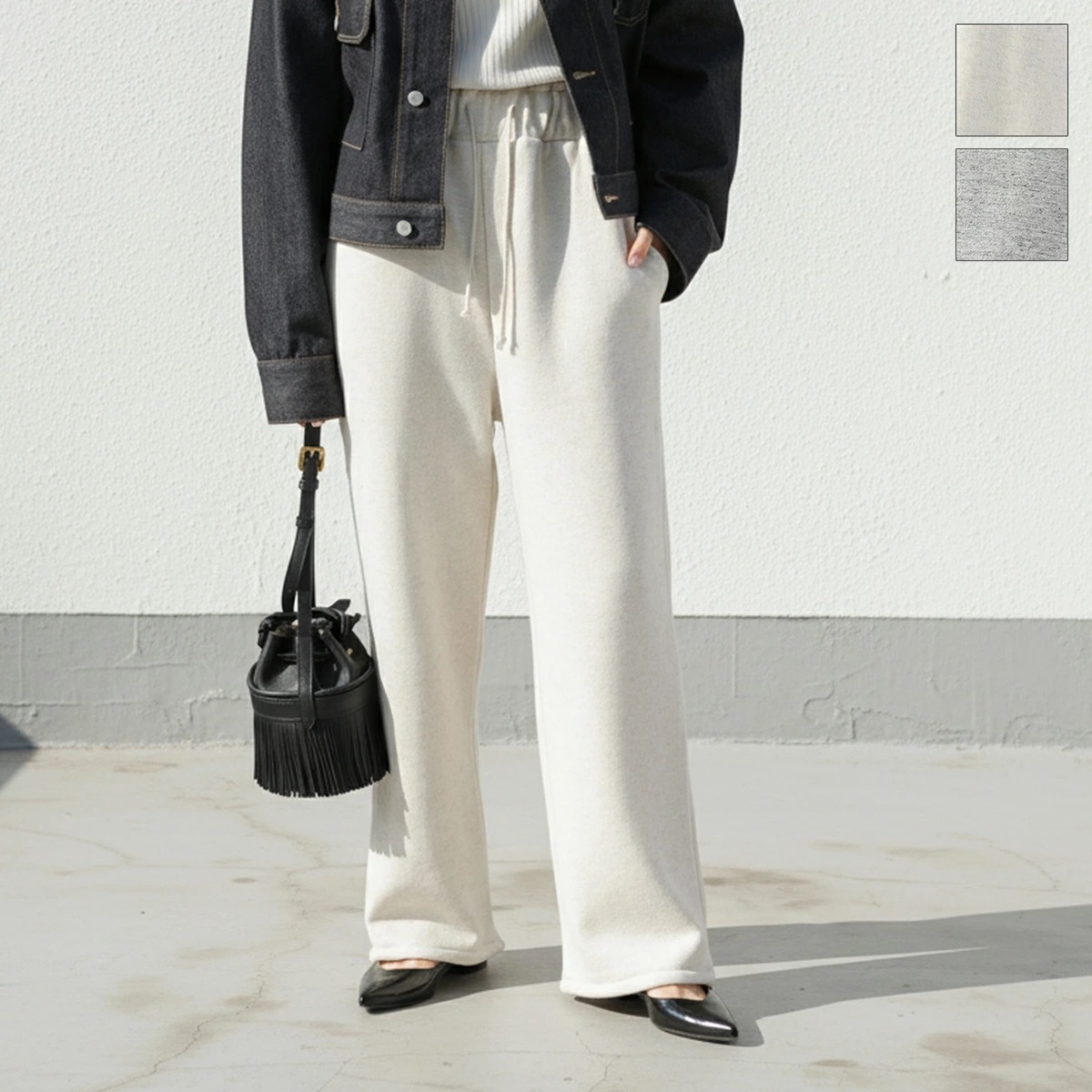 euphoric ユーフォリック スウェットパンツ EU-CT5310 レディース イージーパンツ 裏起毛 カラー2色 【ts】