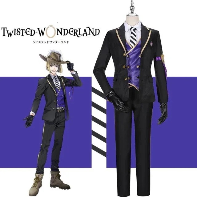 新タイプ追加 激安販売 ツイステッドワンダーランド ツイステ ルーク・ハント 制服 コスプレ衣装[CRS2333]