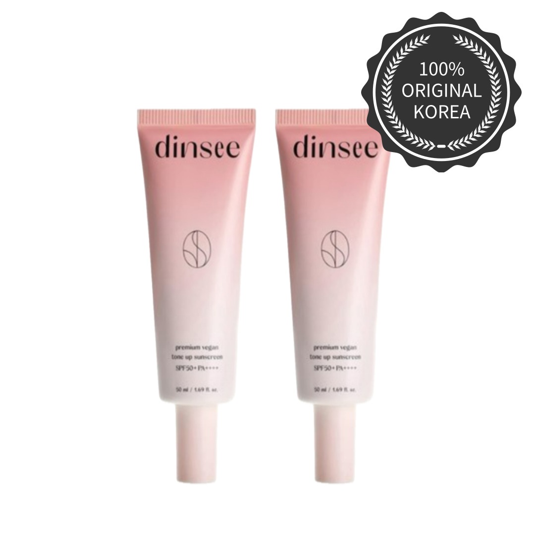 [1+1]ディンシー プレミアムビーガントーンアップ日焼け止め SPF50+ PA++++, 50ml+50ml