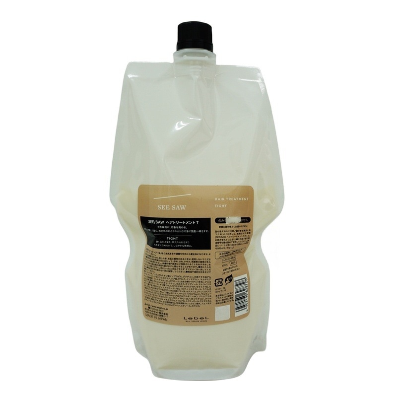 ルベル シーソー ヘアトリートメントT タイト 800mL LEBEL SEE/SAW 7,865円