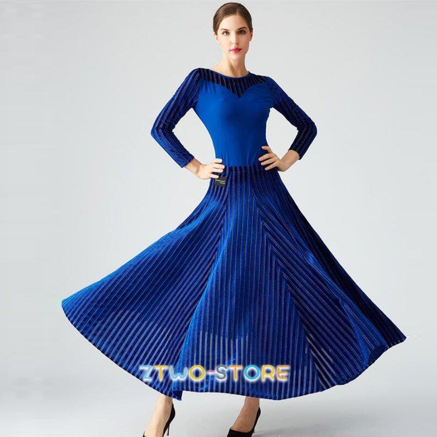 新しい子供用ダンスウェア 社交ダンス衣装 ワンピース モダンダンス　ワルツ専用ドレス レッスン着 ルンバ サンバ 練習競技着デモ用 全2色 2枚購入で2293円OFF