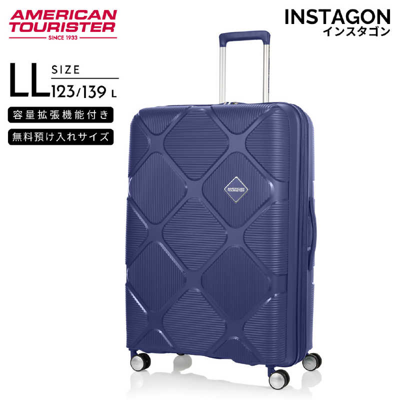 アメリカンツーリスター　拡張機能付きキャリー 超大容量 ( LLサイズ ) INSTAGON ( インスタゴン ) ［ TSAロック搭載 ］ フューチャーダスク　HJ4＊18013