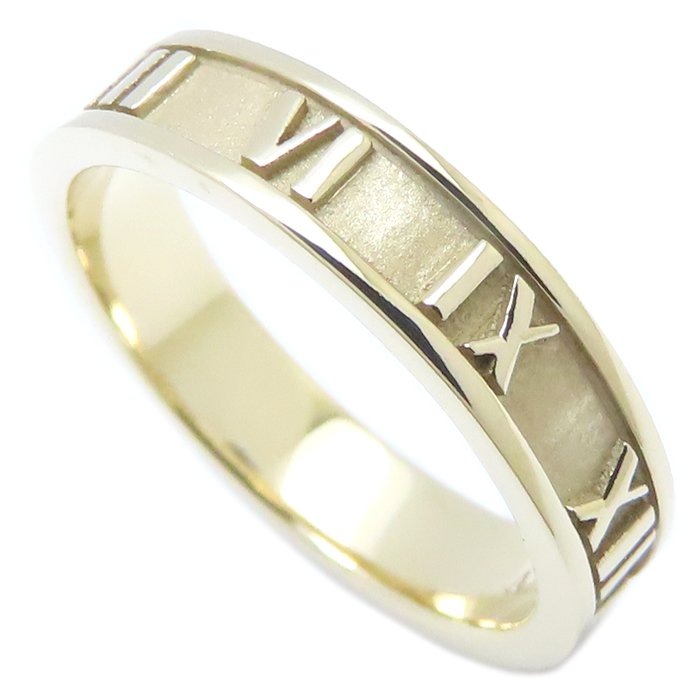 アトラスナロー リング 指輪 9号 K18YG イエローゴールド/293751【中古】