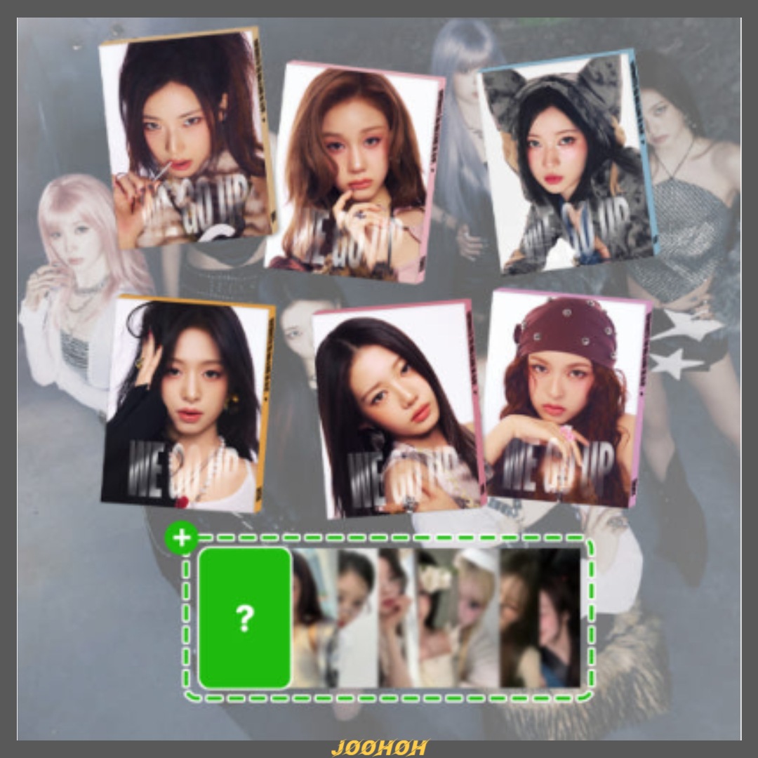 【6種セット】BABYMONSTER Mini 2nd Album『WE GO UP』Pattern Ver. + 特典6枚／メンバー別6種コンプリートセット