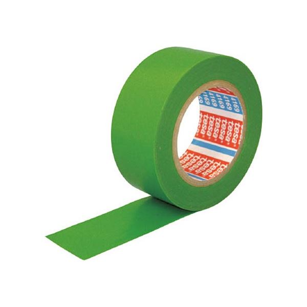 (まとめ) テサテープ ラインマーキングテープ 緑 50mm×33m 4169N-PV8-GN 1巻 (×5セット)