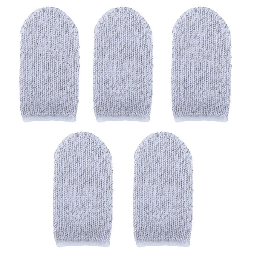 荒野行動 指サック 5個セット 手汗対策 超薄 通気性抜群 快適