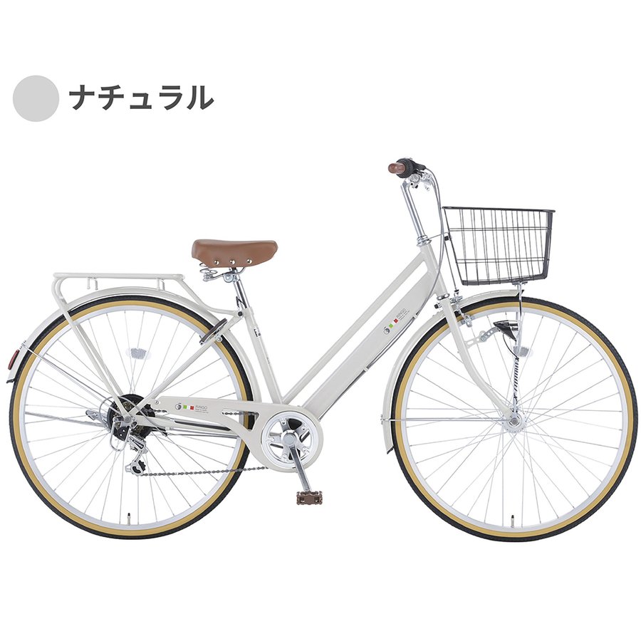 Qoo10] Welby : 完成品 シティサイクル 27インチ シマ : 自転車