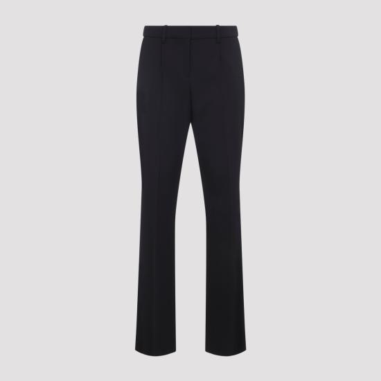 BALENCIAGA Women Straight Pants 872125 TJT21 1000 BLACK