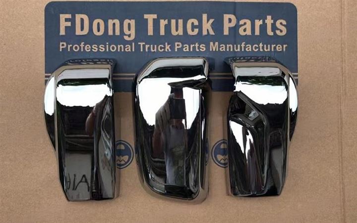 日野 ひのう 17 プロフィア メッキ ミラー ステー ガーニッシュ 電動リモコンミラー用 H29.4～ 左右 下部 3点 トラック カスタム 鏡面 外装 トラック用品