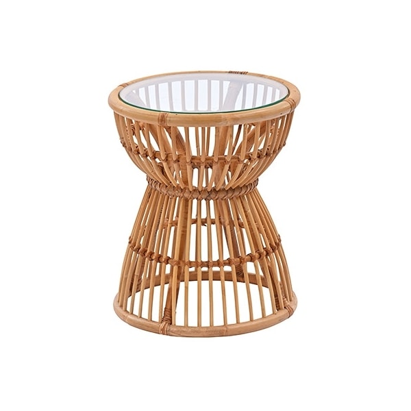 T246MX Ohana シリーズ ラタン サイドテーブル メーカー直送