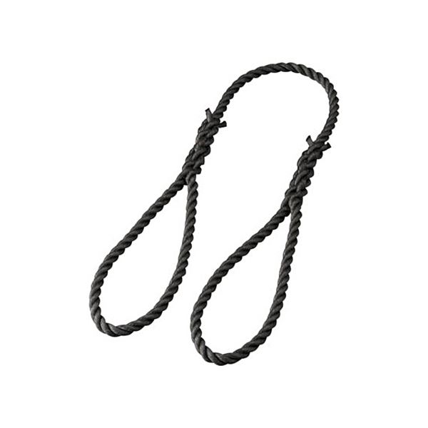 (まとめ) TRUSCO 台付ポリプロンピレンロープ 12mm×2m TPP-122 1本 (×5セット)