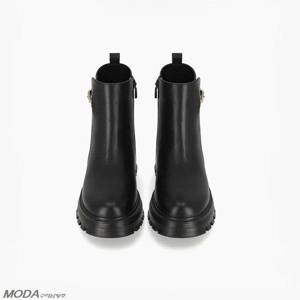 軽量クッション起毛チャンキー女性用ワークブーツ 1XWA71XR_GN