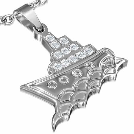 ヨットペンダントトップ 船 マリン 海 ボート 首飾り 男性 女性 プレゼント 首飾り アクセサリー