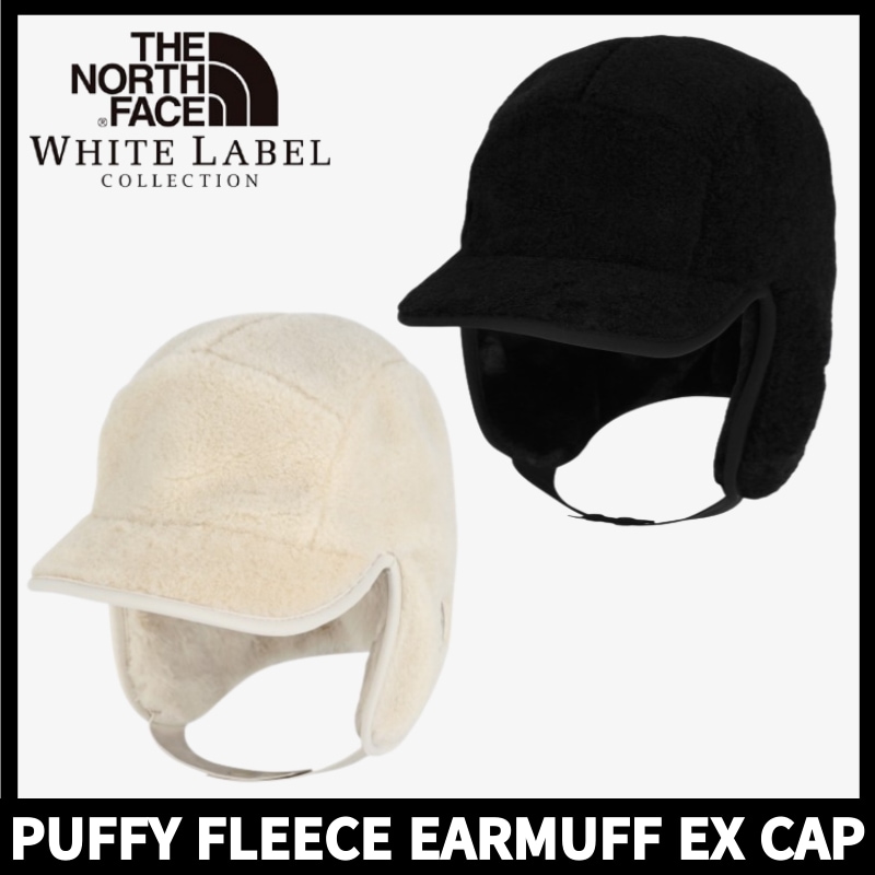 PUFFY FLEECE EARMUFF EX CAP NE3CR56 ホワイトレーベル [公式正規品] ユニセックス