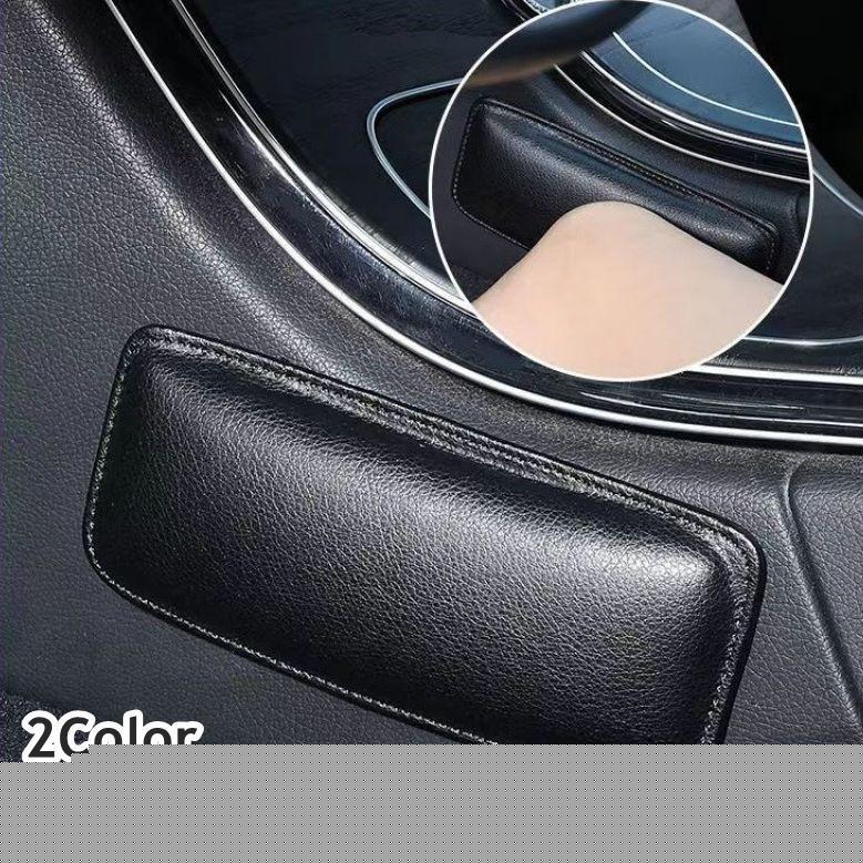 レッグクッション ニーパッド 車用 カー用品 内装用品 車用品 車内 レッグパッド 汚れ防止 キズ防止 負担軽減 レザー調 膝当て 膝カバー 自動車