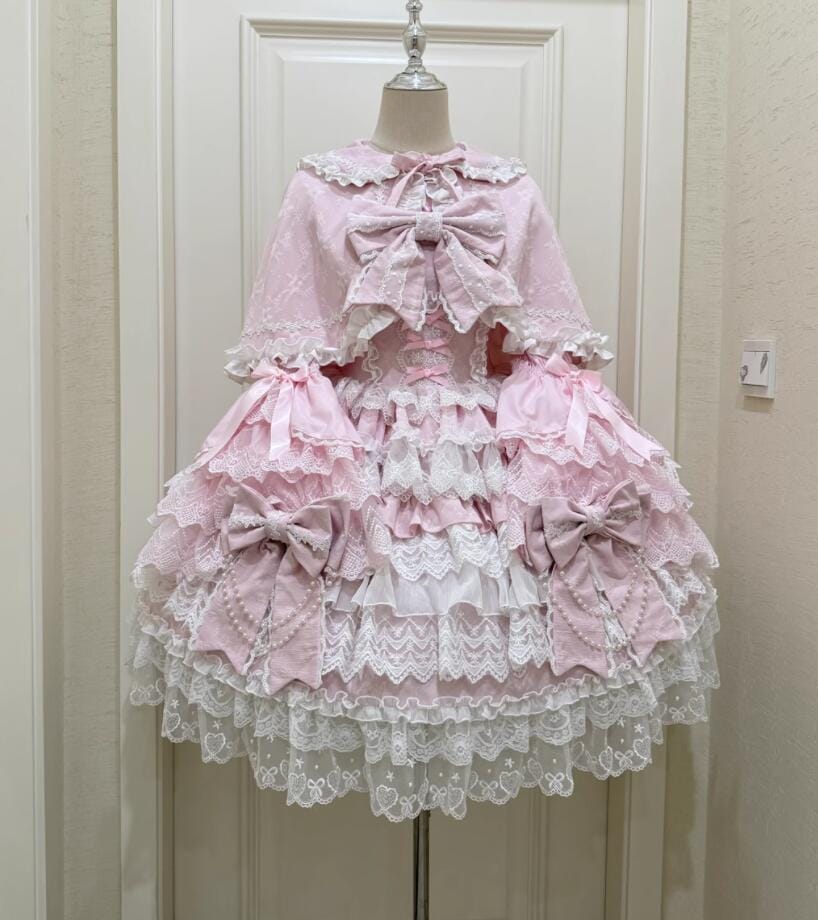 8【新作登場 最安値】 ロリータ メイド服ワンピース　 ゴスロリ コスプレ メイド服 コスチューム 文化祭 学園祭 衣装 仮装 ハロウィン おすすめ 可愛い 日常　写真　舞台　花嫁　洋服