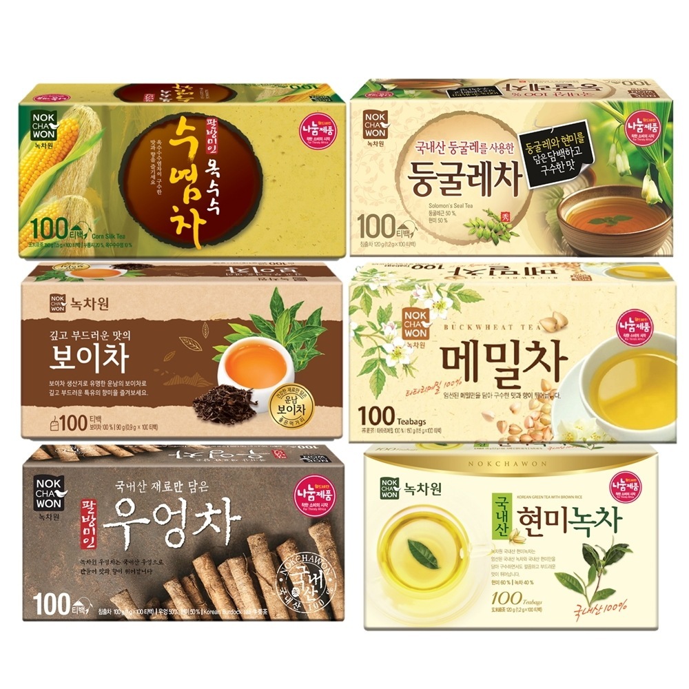[緑茶園]オフィス600ティーバッグセット（玄米緑茶ごぼう茶丸茶茶ボーイ茶そば茶とうもろこし茶）ティーバッグ茶コレクション