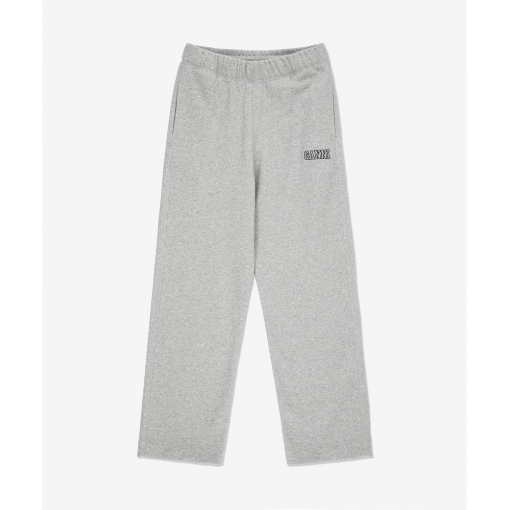 GANNI 女性用ルーズフィットソフトウェアイソリパンツ-パロマメランジ/T3171921