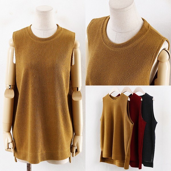 アイウーマン ポリリブベーシックベスト WWW113M310 ビッグサイズ