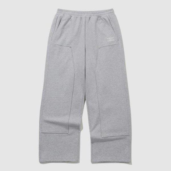 パンツ KQF UQ111CFP21-MGR HBL ブリティッシュカジュアルニットカーペンターパンツ / (MGR)H. GREY