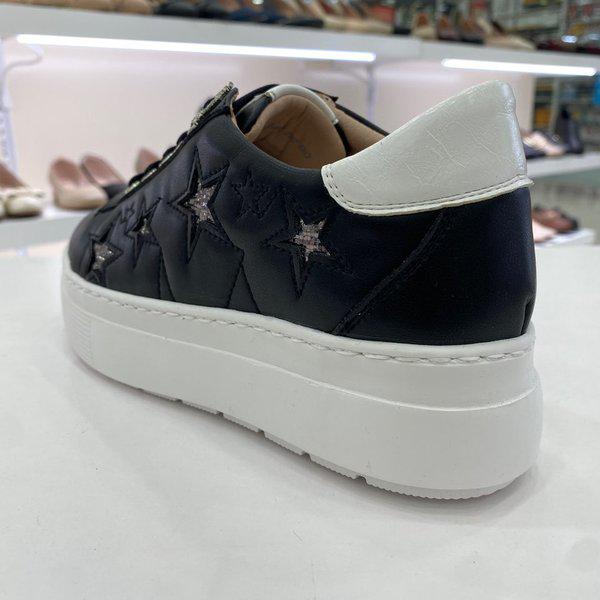 女性用厚底スニーカー1 PFEHFZ666BK HSSS5A GN