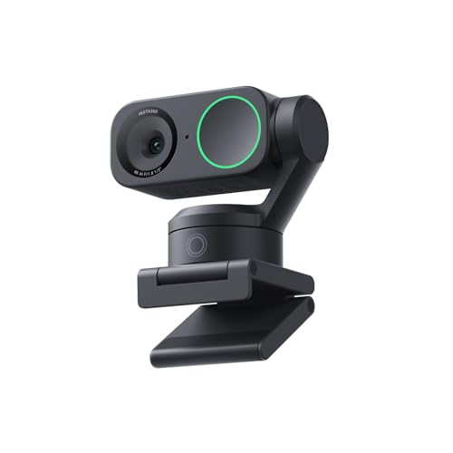 Insta360 Link 2 - Windows/Mac 用 PTZ 4K ウェブカメラ1/2 インチ センサーAI トラッキングHDRAI ノイズキャンセリング マイクジェスチャー操作