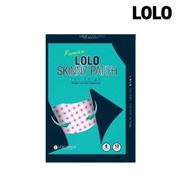 XB66I3J2ロロスキニー 太ももパッチ 10個入り 圧迫効果 圧迫パッチ