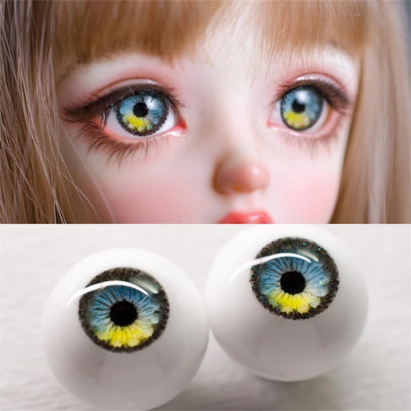 BJD ドールアイ ドール用 レジンアイ 『長夏』 石膏アイ 10/12/14/16/18/20/22/24mm SD/MSD/幼SD球体関節人形用アイ