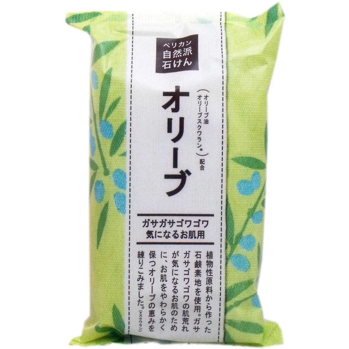 Qoo10] ペリカン石鹸 : 自然派石けん オリーブ １００ｇ : 日用品雑貨