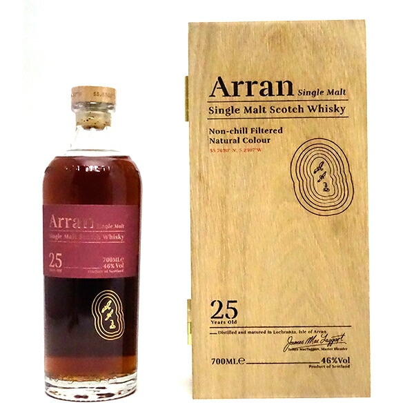 ザ アラン モルト 25年 46度 箱付 700ml 正規品 ロックランザ スコッチウイスキー アイランズ 大人気 ^YCAM25J0^