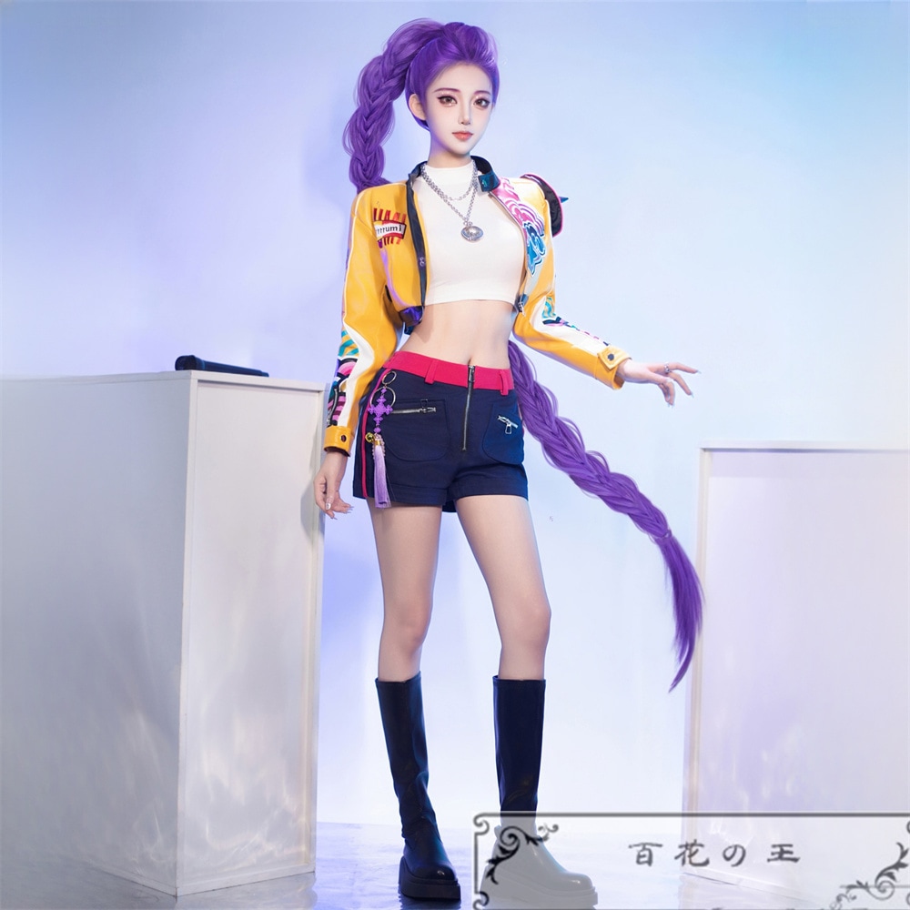 KPOPガールズ! デーモン・ハンターズ Kpop Demon Hunters Rumi ルミ コスプレ衣装 コスチューム